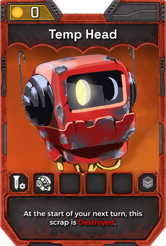 Head Scrap card