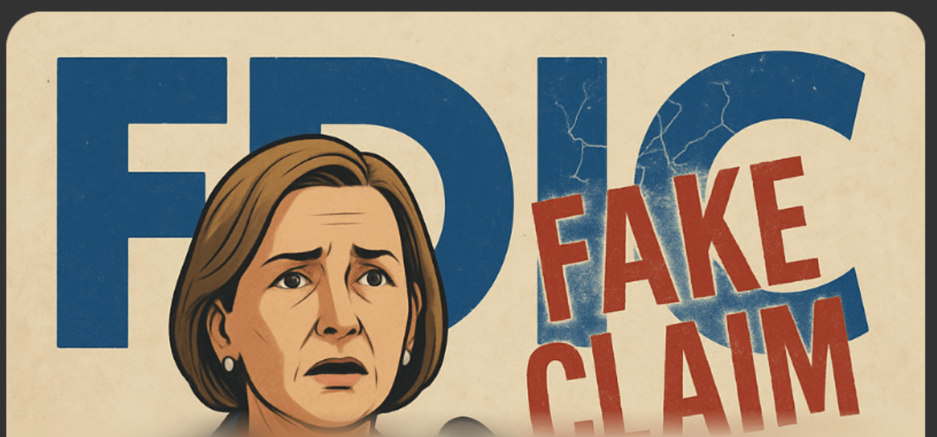 FDIC Fake Claim - Warning about false FDIC insurance claims
