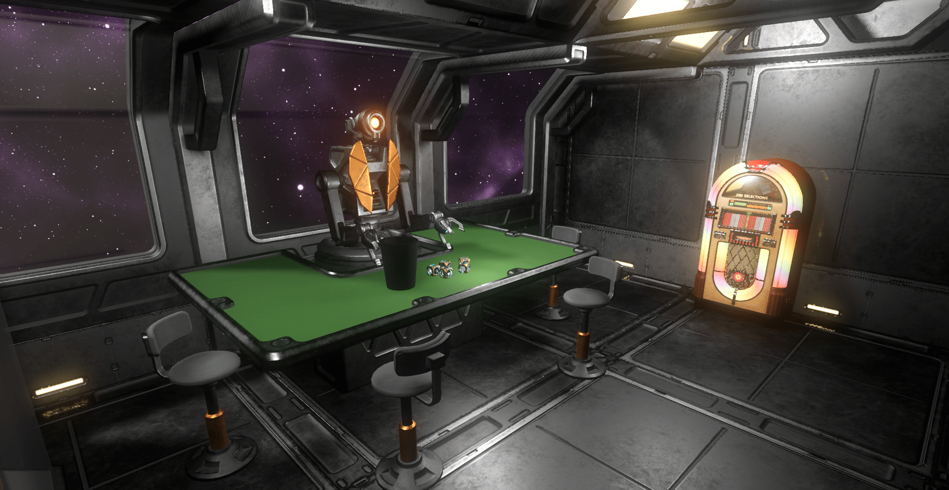 Game Room Interior View